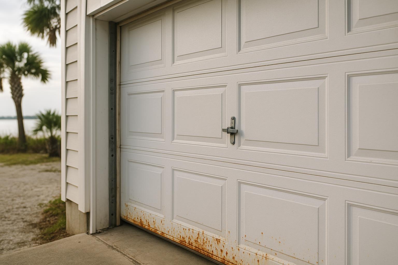 How Salt Air Affects Your Garage Door in Gulf Breeze